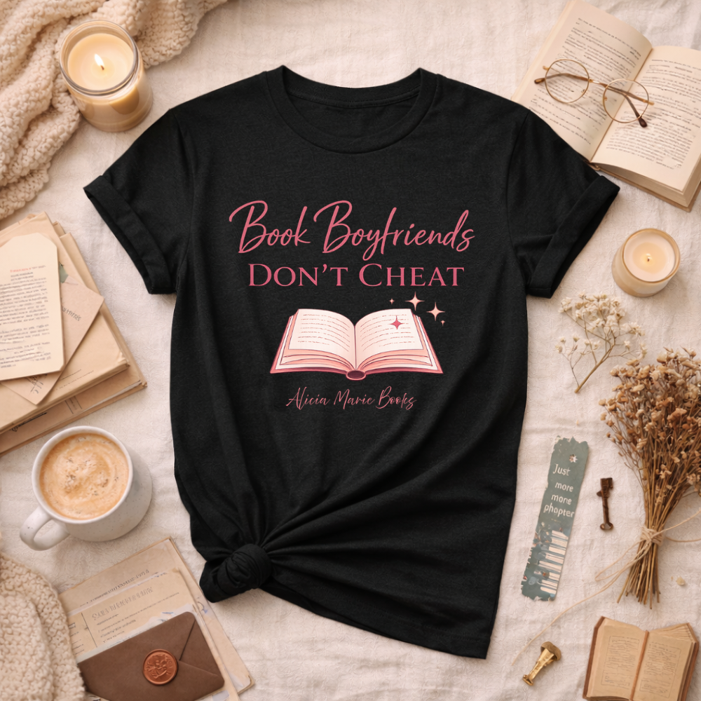 Book Boyfriends Don’t Cheat – Reader Loyalty Tee