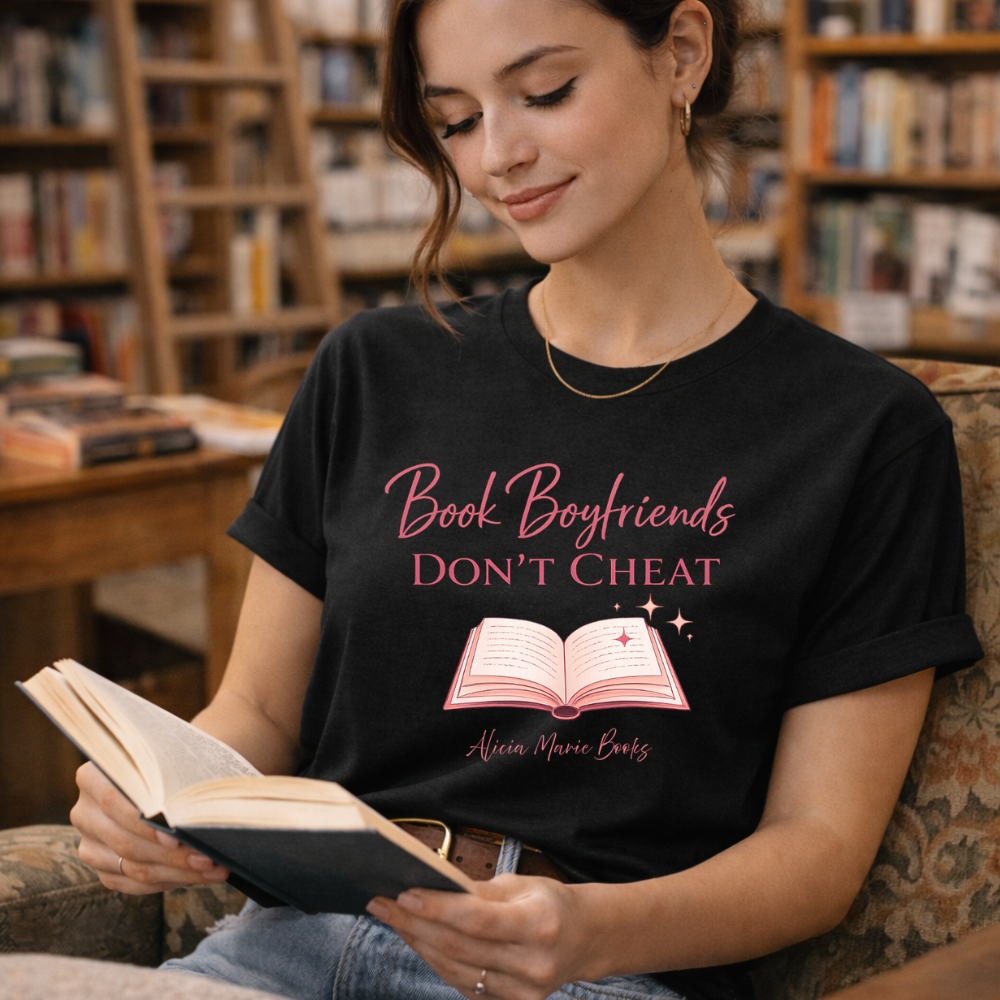 Book Boyfriends Don’t Cheat – Reader Loyalty Tee